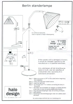 Berlin Gulvlampe