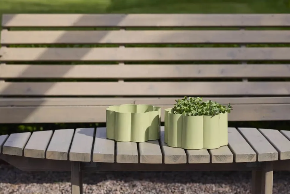 Blomma Planteskål - 2 stk.