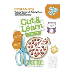 Cut & Learn Aktivitetsbog m. saks - 3 år