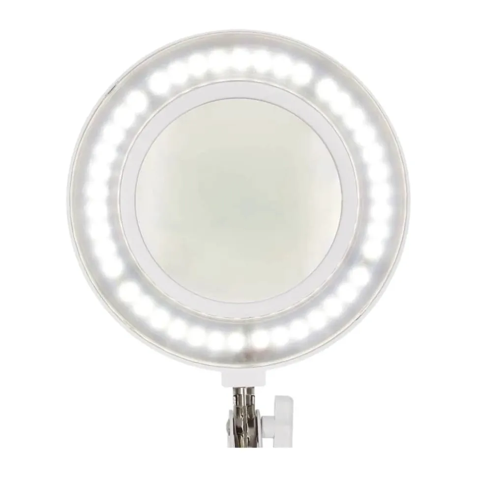 Forstørrende bordlampe