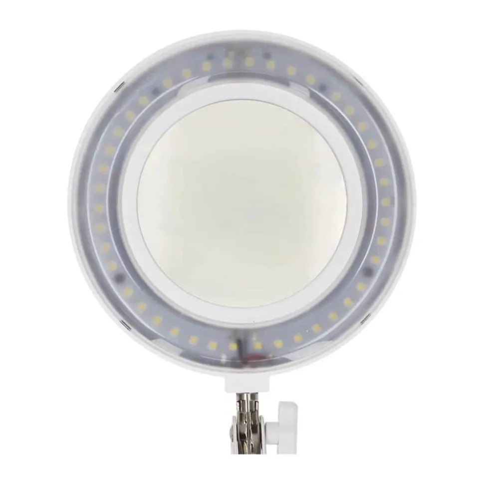Forstørrende bordlampe