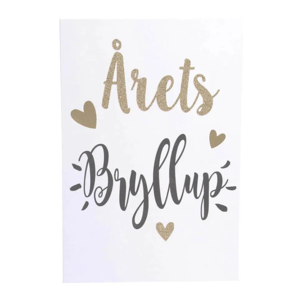 Kort - Årets bryllup