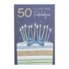 Kort - 50 års Fødselsdag