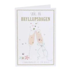 Kort Tillykke med Bryllupet
