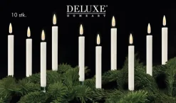 LED Juletræslys - 10 stk.