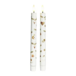 Mie LED Kronelys - 2 stk.
