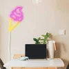Neon LED Lampe - Isvaffel