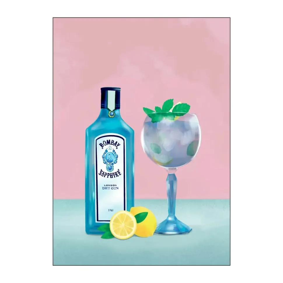 Plakat - Gin Cocktail