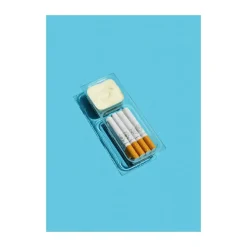 plakat - Smoked cheese dippers