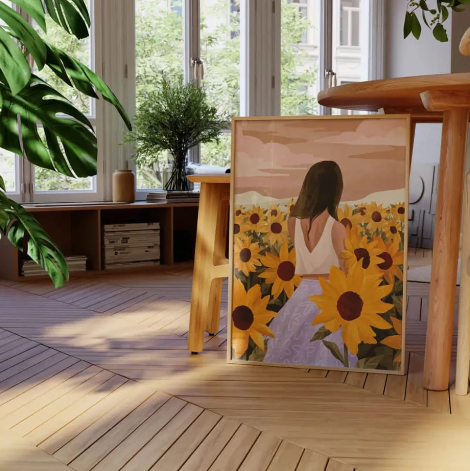 Plakat - Sunflower Evenings
