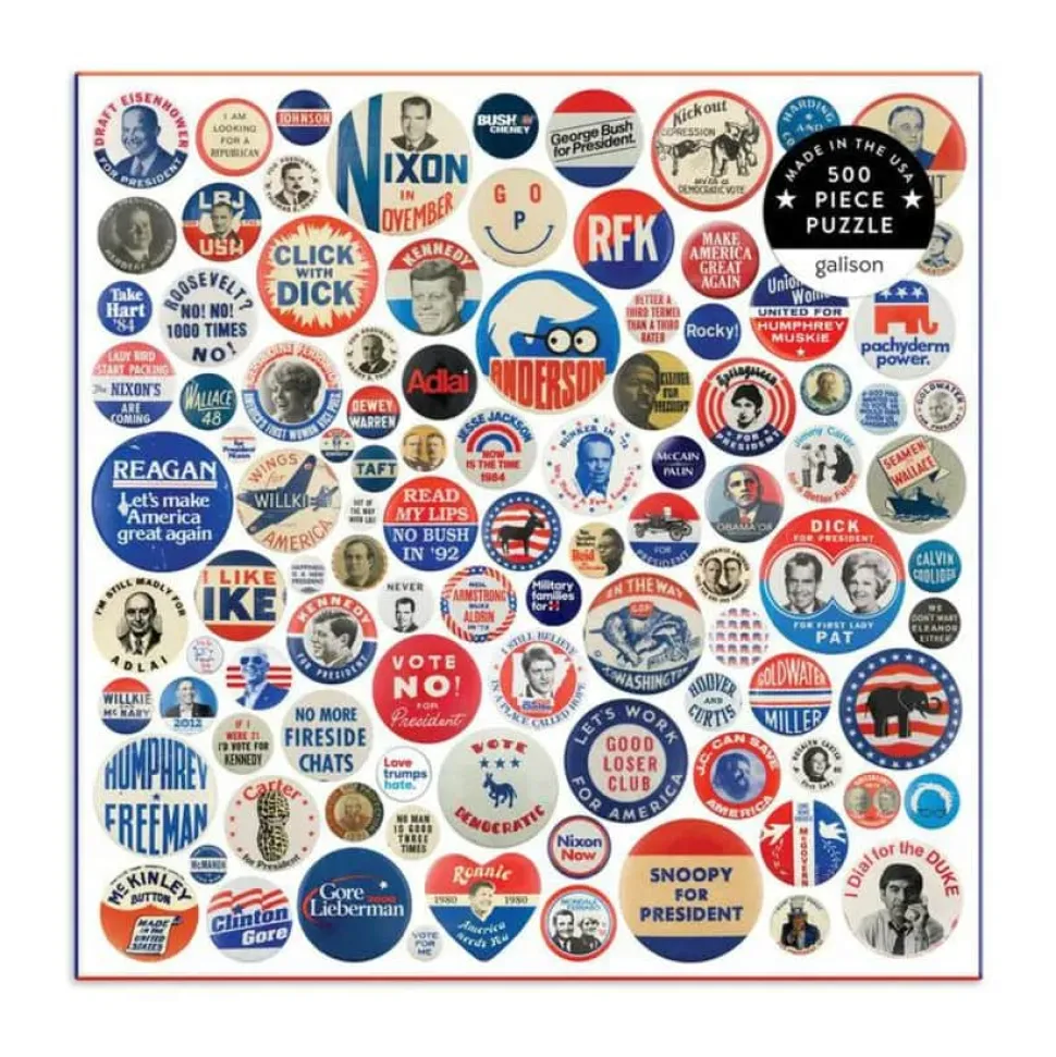 Puslespil - Button up America