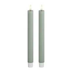 Real Flame LED Kronelys - 2 stk.