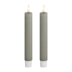 Real Flame LED Kronelys - 2 stk.