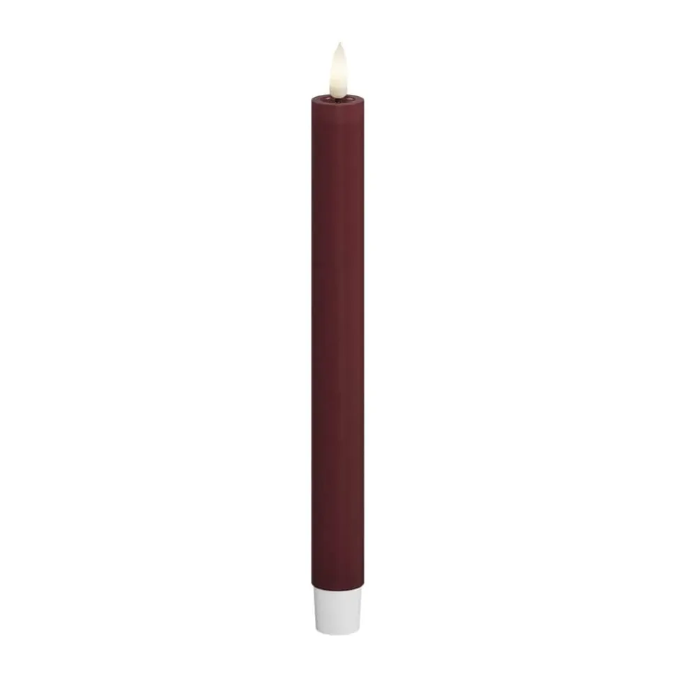 Real Flame LED Kronelys - 2 stk.