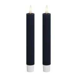 Real Flame LED Kronelys - 2 stk.