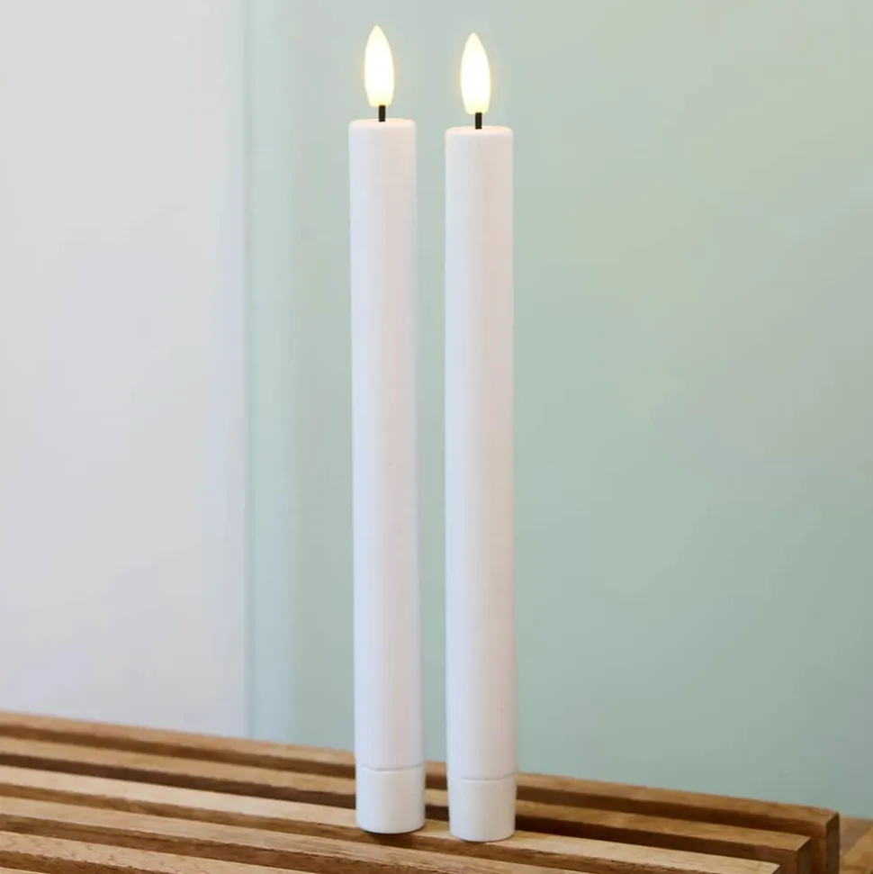 Sille LED Kronelys - 2 stk