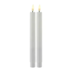 Smilla Genopladelig LED Kronelys - 2 stk.