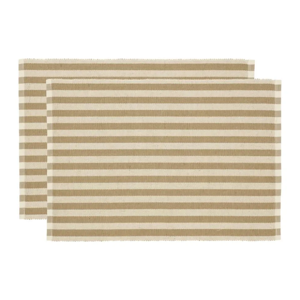 Statement Stripe Dækkeserviet