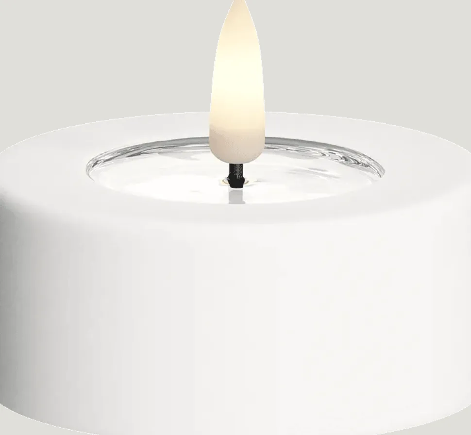 Udendørs LED Fyrfadslys - 2 stk.