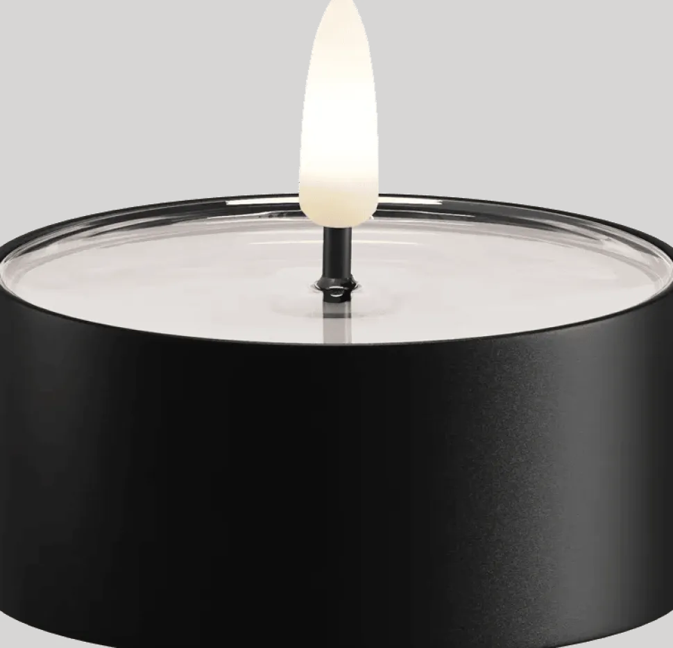Udendørs LED Fyrfadslys - 2 stk.
